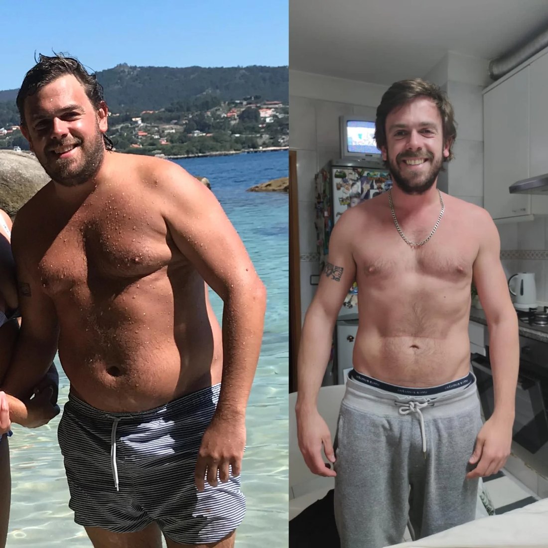Antes e depois de aluno da consultoria S&eacute;rgio Chor&atilde;o